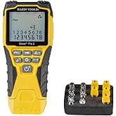 Klein Tools VDV501-851 Cable Tester Kit with Scout Pro 3 for Ethernet / Data, Coax / Video and Phone Cables, 5 Locator Remotes