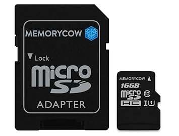 Kingston 16 GB Micro SD HC Speicherkarte für Alcatel Pixi 3 (5) Mobile