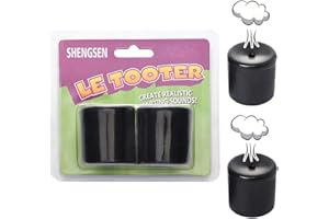 SHENGSEN Novelty Squeeze Pooter Fart Machine Funny Le Tooter Prank Farting Noise Maker for Joke Children's Day Party Gift Toy