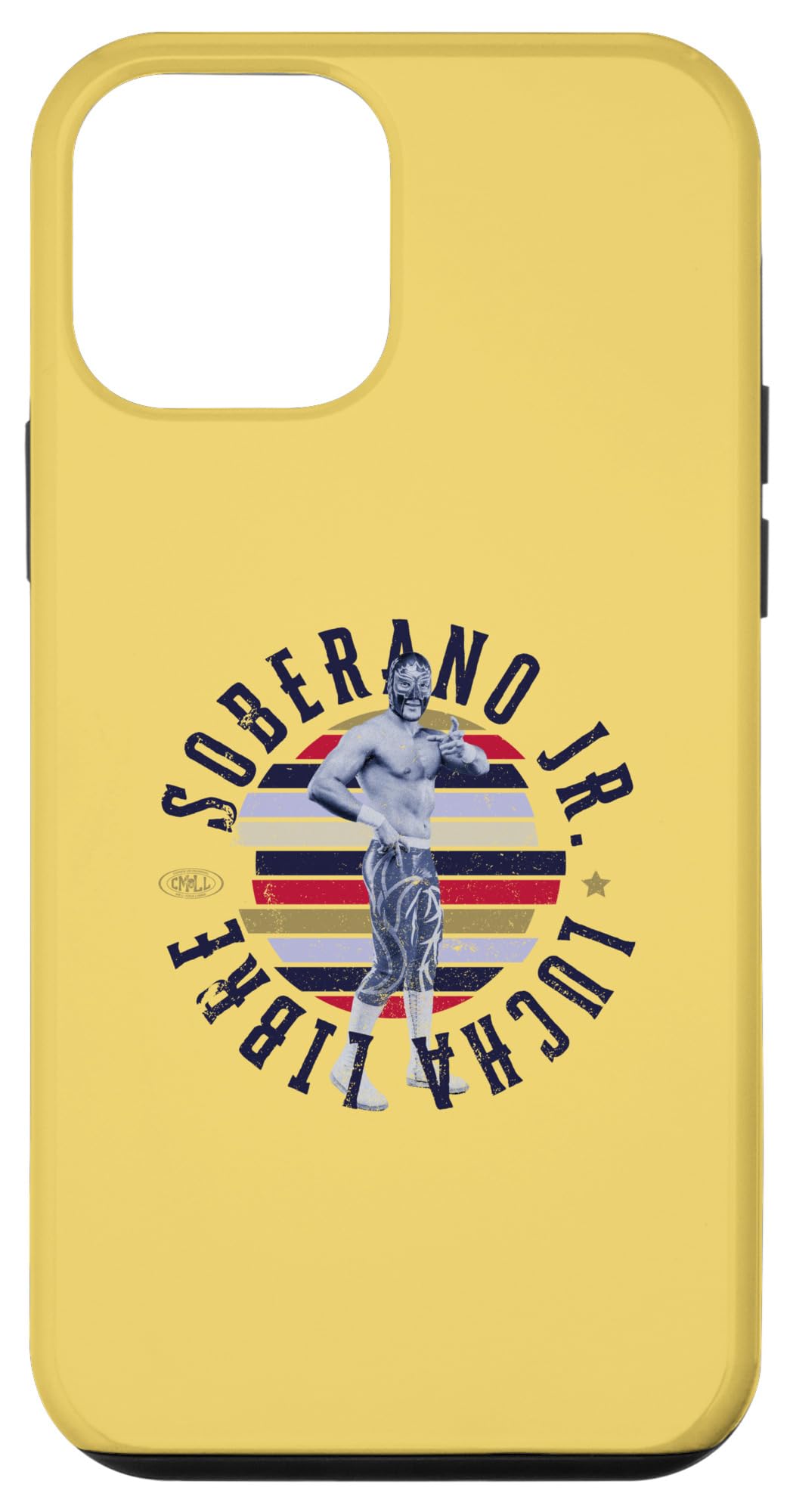 iPhone 12 mini Soberano Jr. Mexican Luchador Ideal for men and women. Case