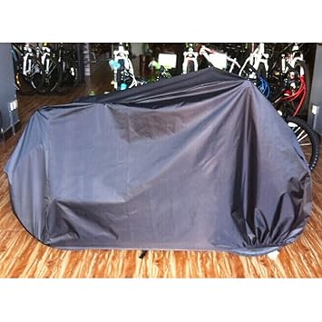 Parry Home Bike Cover Waterproof Outdoor Dirtmountainroad 2 Bicycles Cover Storage Durable Lightweight Foldable Raining Sun Dust Dirty