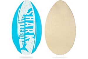 HQO LOVL Skimboard 35 inch Skim Board for Kids Adults Wooden Skim Boards with High Gloss Coat for Beach Skimboards for Beginn