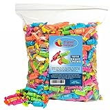 Tootsie Rolls Bulk - Tootsie Fruit Chews Candy - Assorted Flavors,4 LB Party Bag, Family Size, Bulk Candy