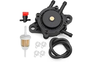 Anxingo 808492 Fuel Pump Kit Replacement for John Deere Lg808656 M138498 M145667 for Kawasaki 49040-7001 Lawn Mower, for Brig
