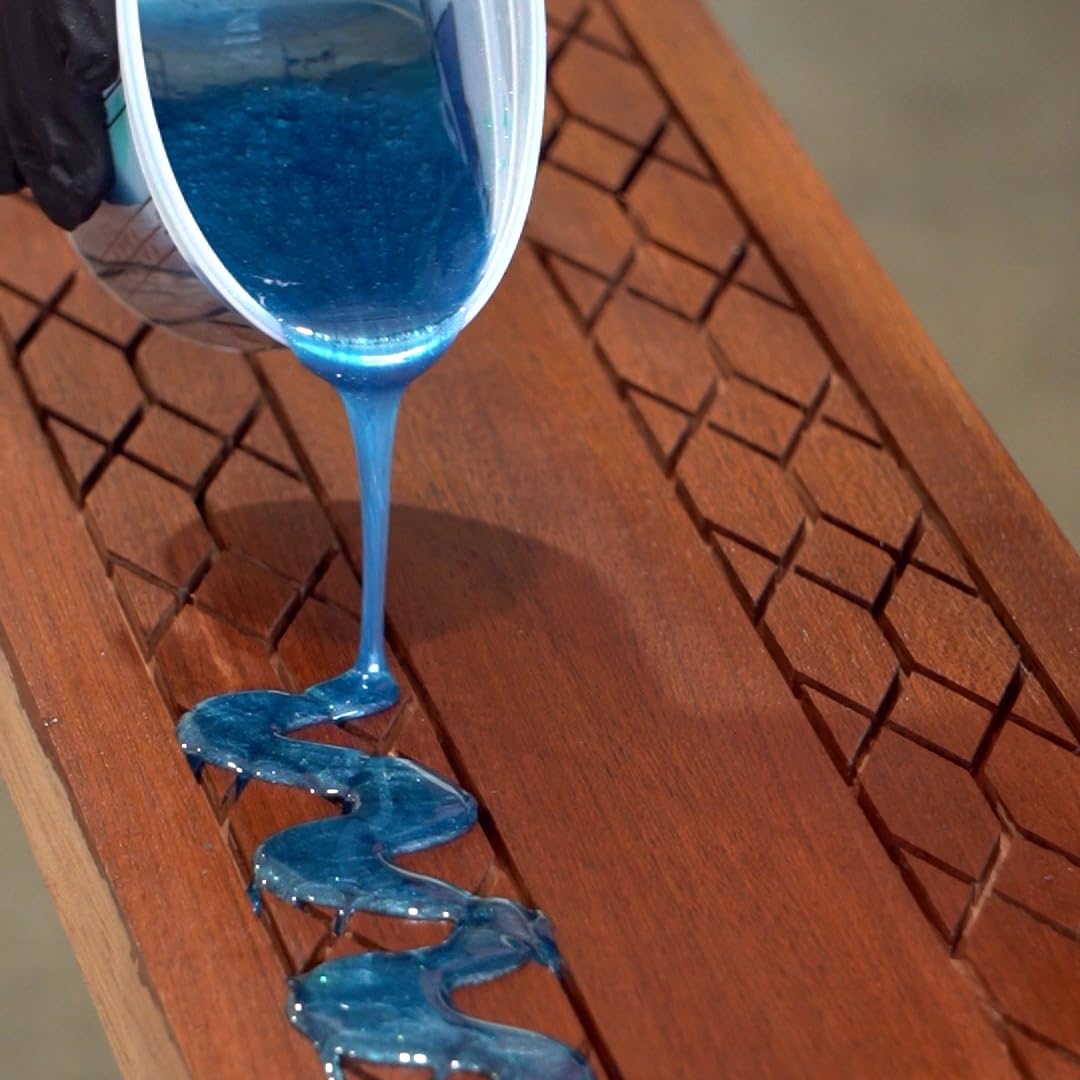 TotalBoat High Performance Epoxy Kit - Crystal Clear Marine Grade Resin and Hardener for Woodworking, Fiberglass, Wooden Boat Building and Repairs (1.5 Quart, Medium)