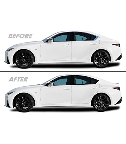 Vinyl Tint Precut Overlays For 2006-2013 Lexus IS 250/350 – Smoke