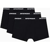 Emporio Armani mens Core Logo Band 3 Pack Trunk