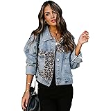 leopard jacket denim