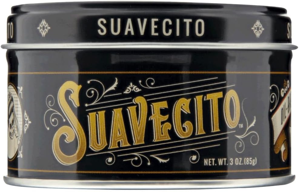 Suavecito Oil Based Pomade Medium Hold Shine 3oz Healthy Long Lasting Styling