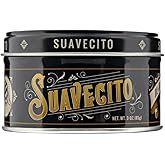 Suavecito Oil Based Pomade 3 oz Tin Can - Original Scent Hair Styling Long Lasting Hold, Healthy High Shine, For All Hair Types - Smooth Slickback To Pompadour Rockabilly Style Grease
