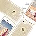 iPhone 6s Case, Imikoko™ Fashion Luxury Protective Hybrid Beauty Crystal Rhinestone Sparkle Glitter Hard Diamond Case Cover for iPhone 6s/6 (Gold-3 Layer)