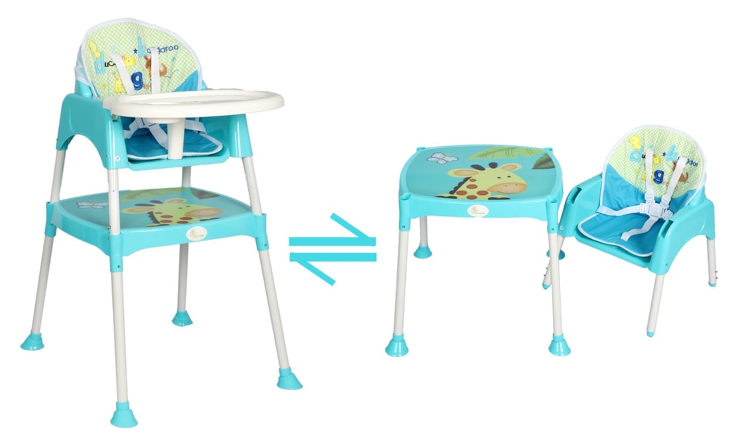 r for rabbit convertible baby high chair
