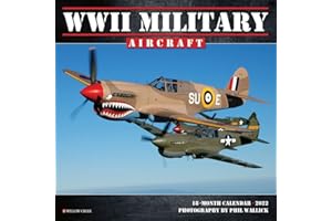 WWII Military Aircraft 2022 Mini Wall Calendar