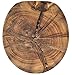 Sanilo Soft Close Toilet Seat ROUND, Quiet and Slow Close Lid and Seat, Strong Bumpers and Hinges, Old Tree