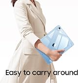 FINTIE Hybrid Case for iPad Air 11 M4/M3/M2 2026-2024 Blue with Pencil Holder view 9