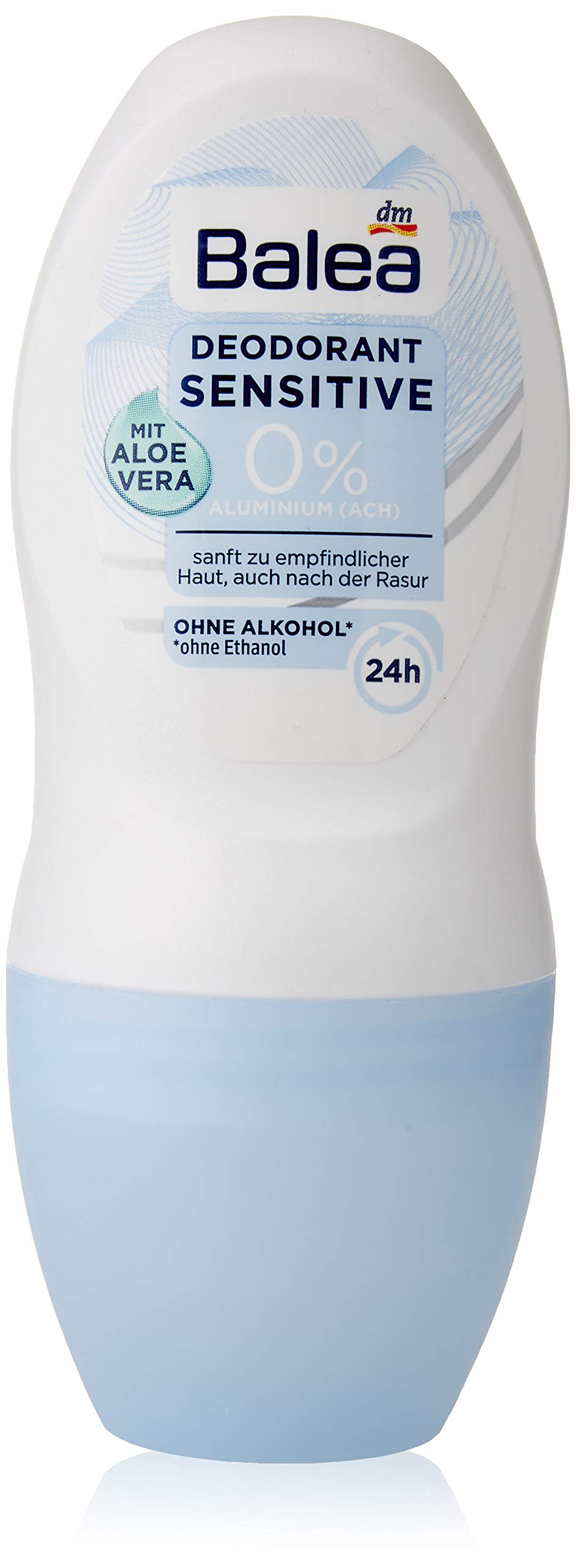 Balea Sensitive Roll-On Deodorant Pack of 2 x 50 ml