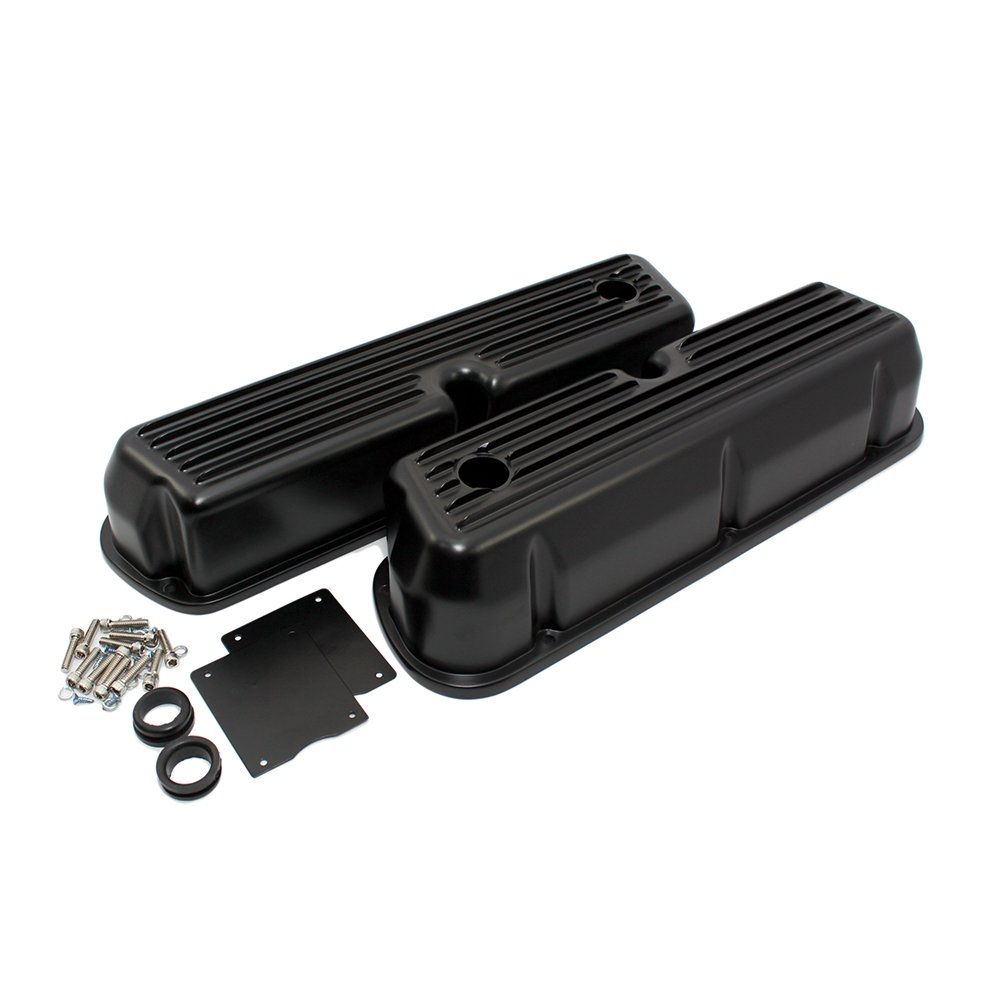 Assault Racing Products A67283 Small Block Ford Finned Polished