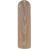 VOSAREA Wood Grain Ceiling Fan Blades Replacement for 52 Inch Ceiling Fan, 20.83 Inch Plastic Blades for Indoor Outdoor (Khaki)