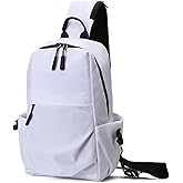 Seoky Rop Men Women Sling Bag Backpack Lightweight Water Resistant Shoulder Crossbody Bags for Travel