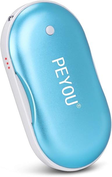 Peyou Rechargeable Hand Warmers Reusable Hand Warmer 5200mah Portable Power Bank Usb Heater With Emergency Led Light Double Sided Fast Heating Great For Skiing Climbing Hiking Best Gift Choice In Cold Weather Amazon Ca