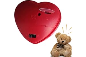 Stuffed Animal Voice Recorder | 60-Second Recording Buttons Device | Recordable Stuffed Animal Insert,for Boy Girl Home Class