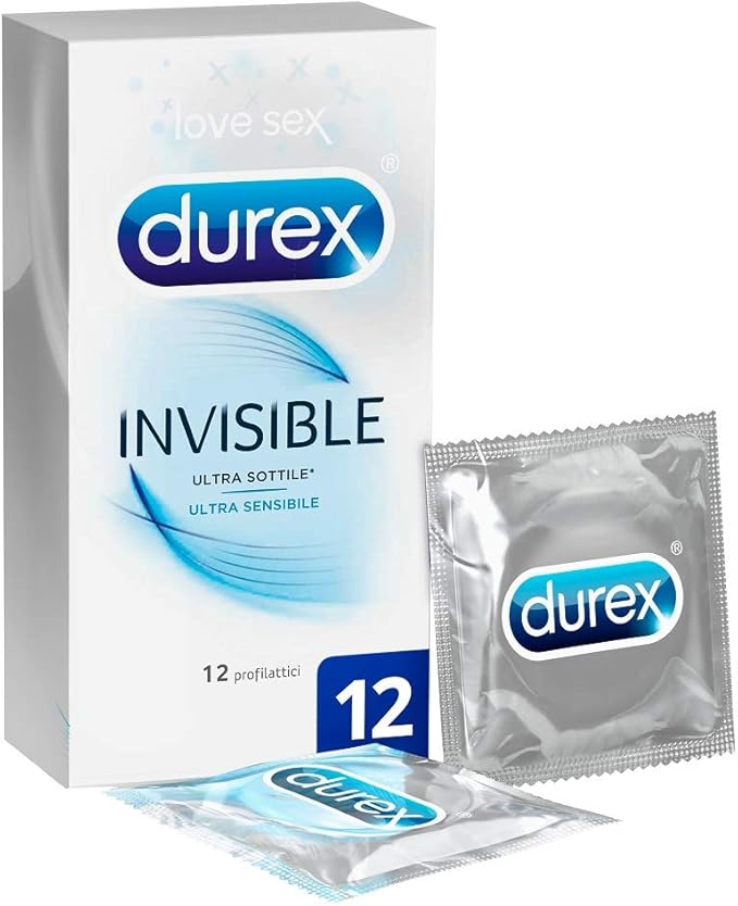 Durex Invisible Preservativos Pack de 12: Amazon.es: Salud y cuidado personal