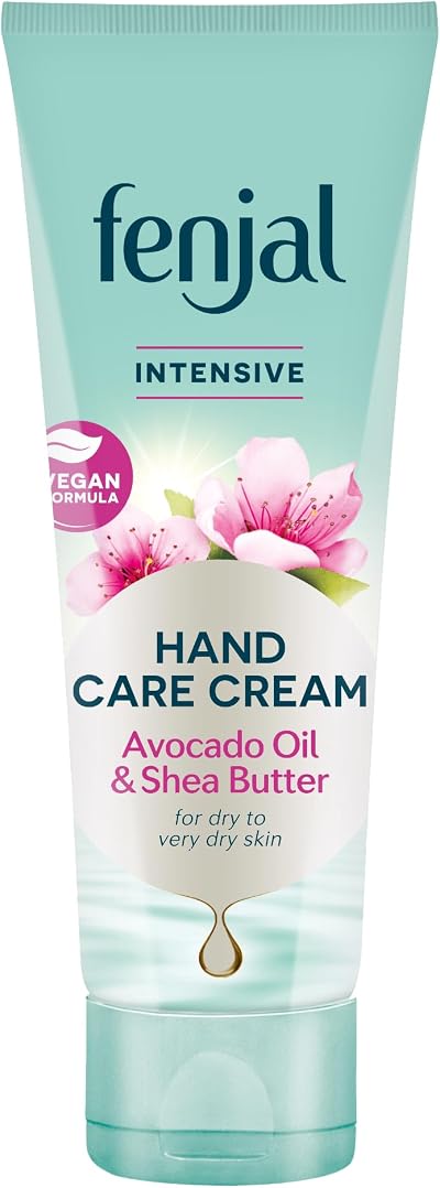 Fenjal Intensive Hand Crème 75 ml Bergamot Vanilla Nourishing Fast Absorption