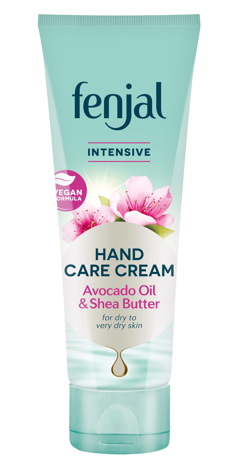 Fenjal Intensive Hand Crème, Nourished & Smooth Hands, Quick Absorption, Bergamot & Vanilla, 75 ml