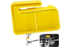 MAGLUV Marine Boat Prop Stop Propeller Stop Block, PMPS-1-DP Prop Stop Propeller Stop for Mercury/Mercruiser/Alpha, for All Outboard & Stern Drive Applications, Yellow, Rustproof Plastic