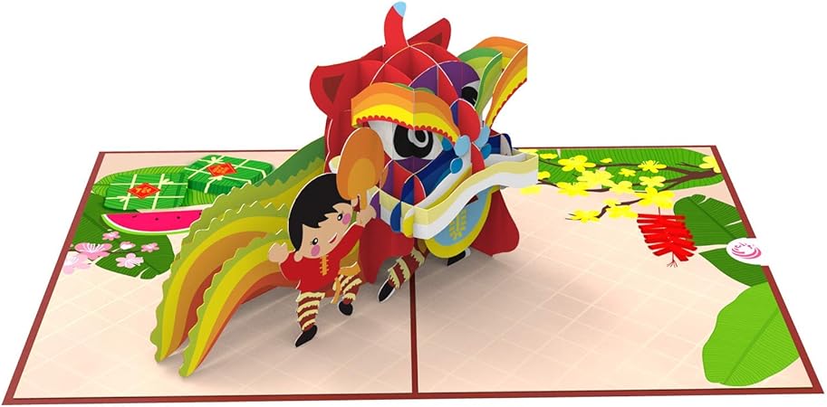 Amazon Com Colorpop Tarjetas Lunar Ano Nuevo Leon Danza Pop Up Tarjeta 3d Tarjeta De Felicitacion Pop Up Tarjeta De Felicitacion Ano Nuevo 3d Tarjeta Office Products colorpop tarjetas lunar ano nuevo leon danza pop up tarjeta 3d tarjeta de felicitacion pop up tarjeta de felicitacion ano nuevo 3d tarjeta