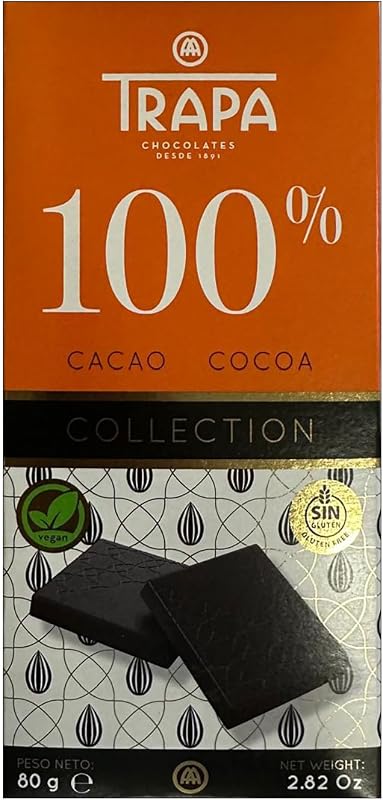 COLLECTION | Tableta de Chocolate Negro 100% Cacao | Sin Gluten
