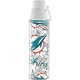 Tervis Venture® Lite Tritan 24OZ | NFL® Miami Dolphins - All Over | Made in America, Leakproof, Double-Wall Vacuum Insulated, Keeps Drinks Cold