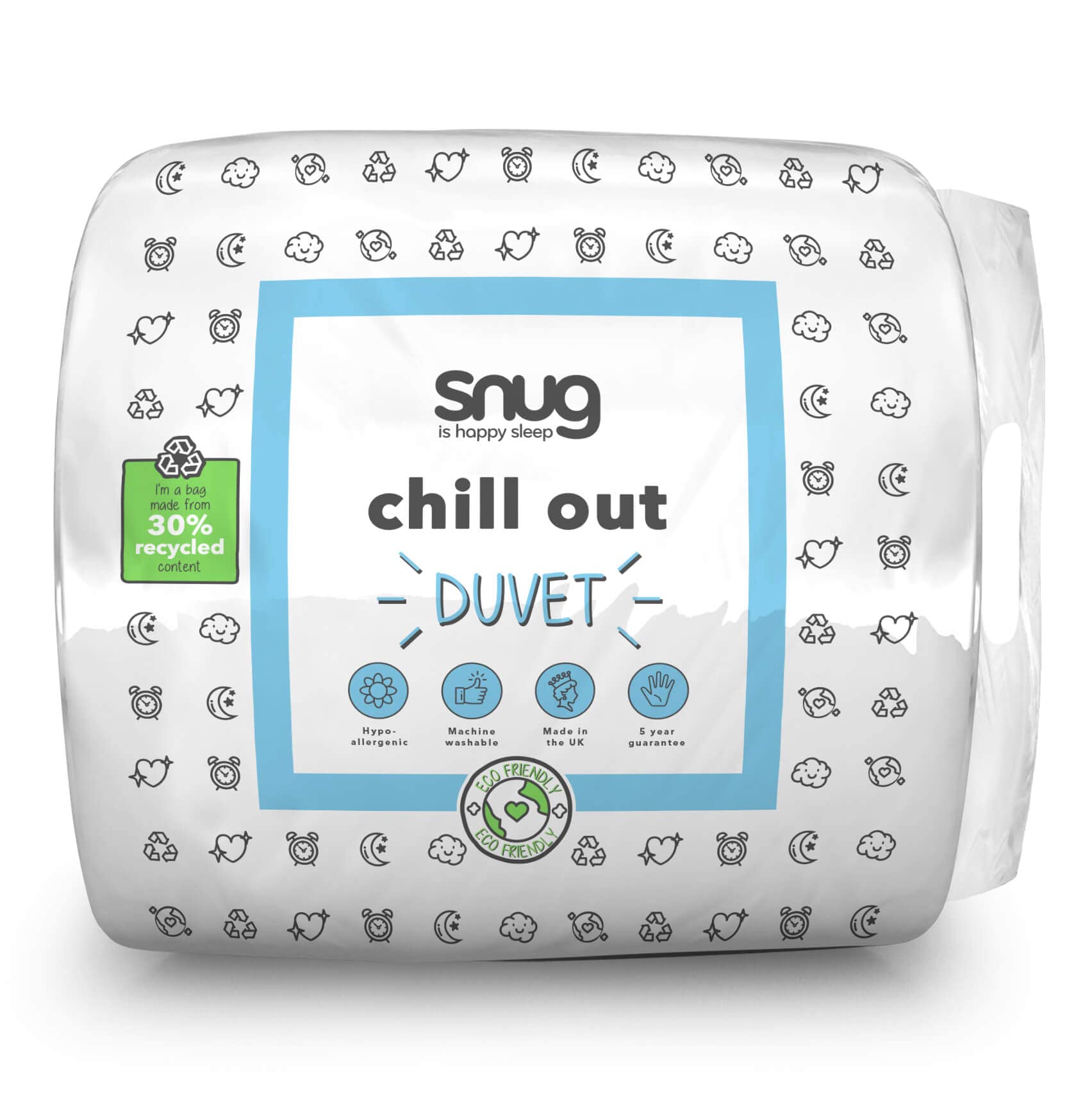 Snug Chill Out 4.5 Tog Duvet, Single