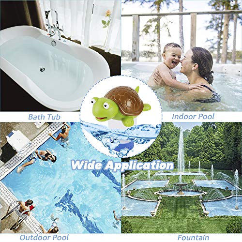 ATDAWN Pool Chlorine Floater, Floating Chlorine Dispenser for Pools