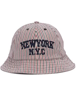 Unisex Wide Brim Funky Stripes Outdoor Fisherman Bucket Hat Sun Cap