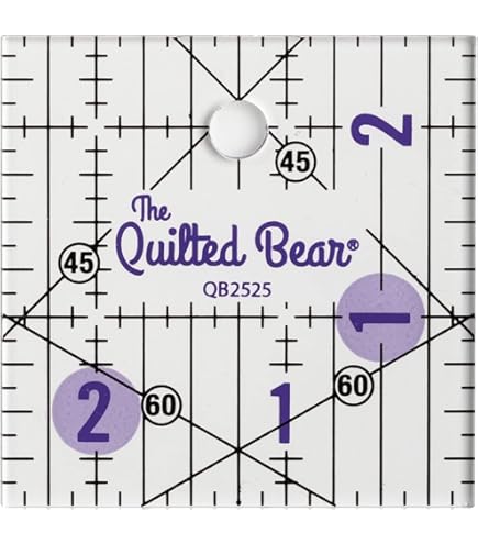 Amazon.com: Bloc Loc Half Square Triangle Multiple-Size Quilting