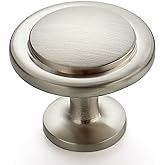 Ravinte 30 Pack Brushed Nickel Cabinet Pulls 1-1/4 inch Kitchen Drawer Pulls Cabinet Door Handles Knobs for Dresser