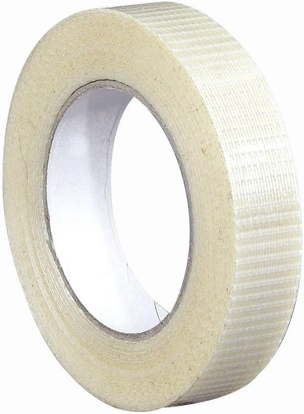 MAX SOLUTIONS Crossweave Filament Tape Reinforced Packing Tape for Boxes & Pallets