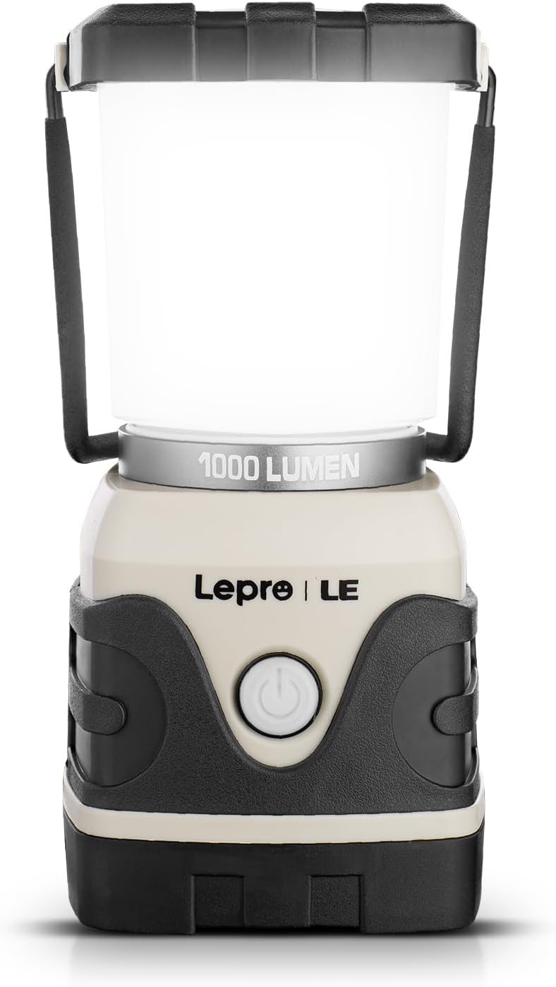Lepro 1000 Lumen Camping Lantern Dimmable Battery Powered IPX4