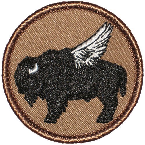 Black Flying Buffalo Patrol Patch - 2