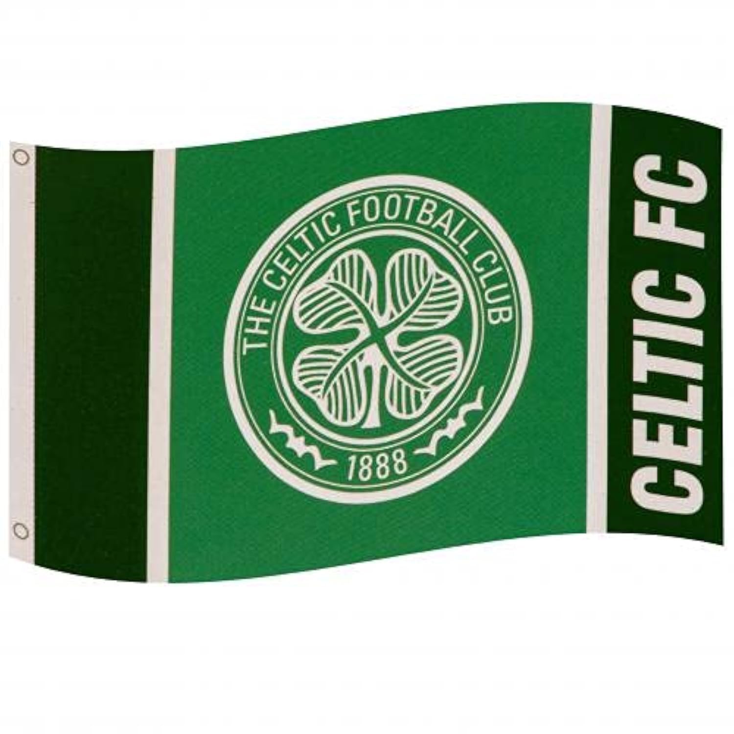 Celti FC Flag WM Official Merchandise, Green, approx 5ft x 3ft