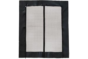 VANNCAMP Sliding Door Bug Screen for Ram ProMaster High Roof Van,2014-Current, Bug Mesh Screen, Weighted Bottom Seam, Hands Free, Center Magnetic Closure