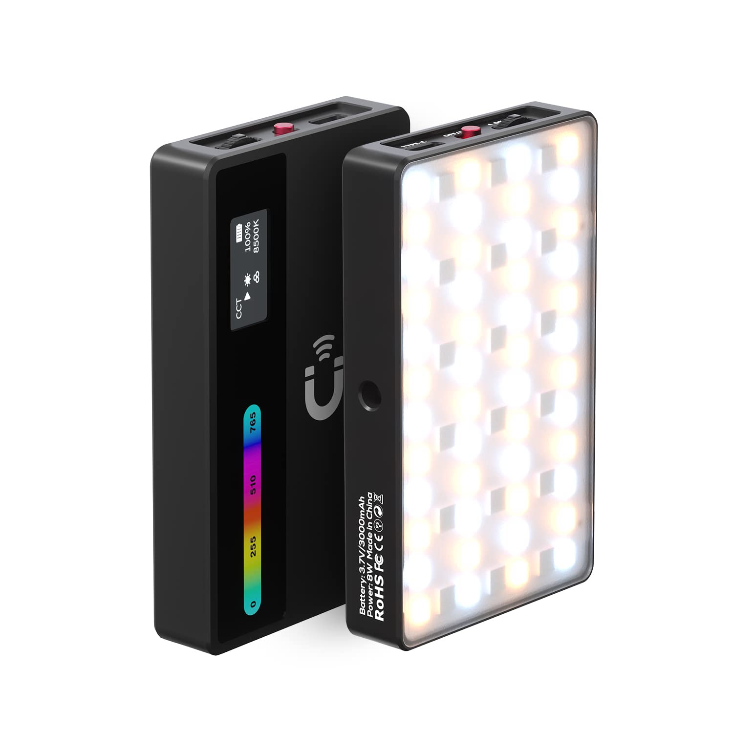 Freewell App Control Full Color RGB Photo Video Pocket Light