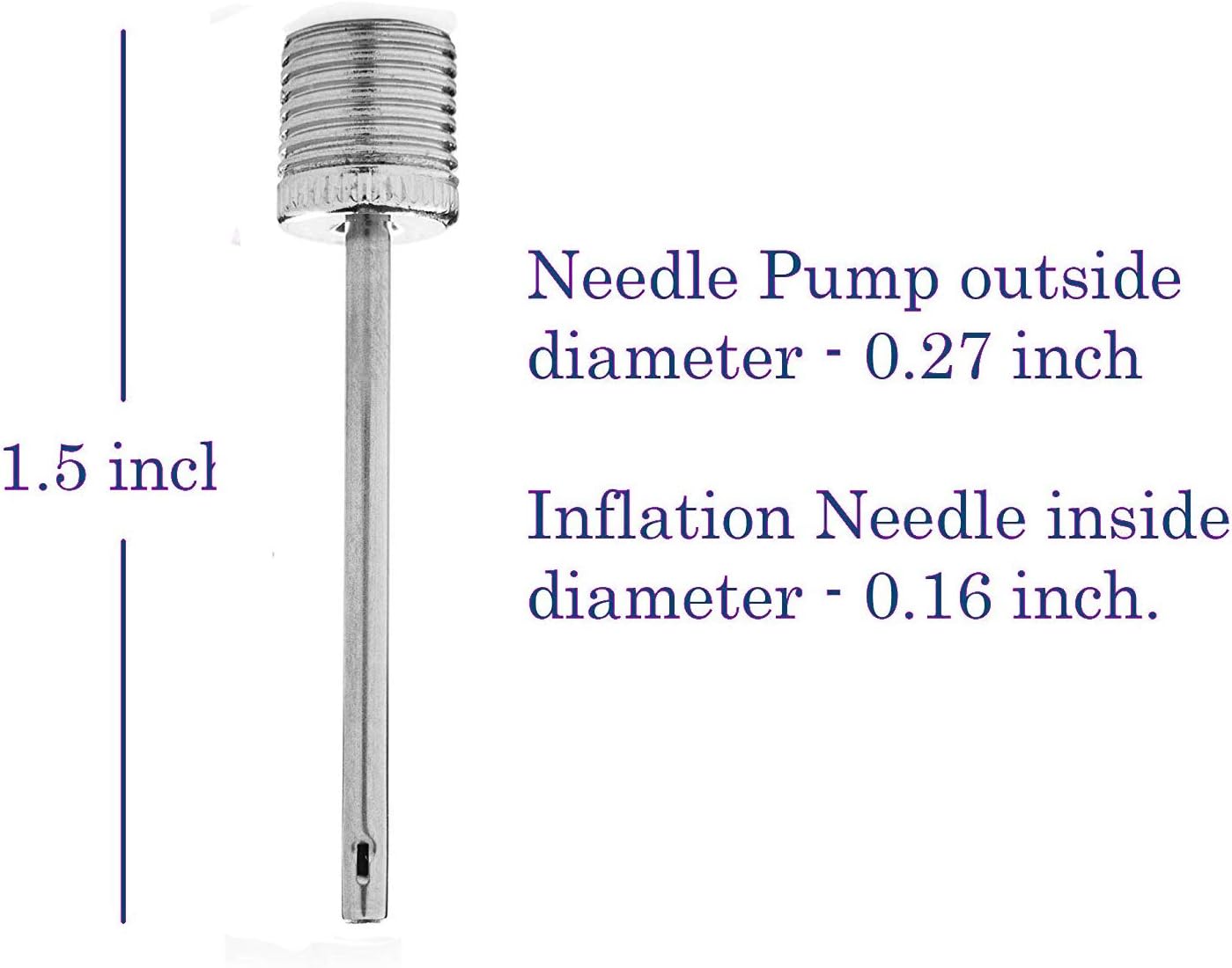 TONUNI Air Pump Needle, Dual-Port Inflation Needles, Pump Needle for Football Basketball Soccer Ball Volleyball Rugby Balls -12PACK : Sports & Outdoors