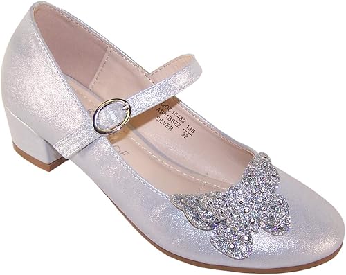 childrens silver shoes