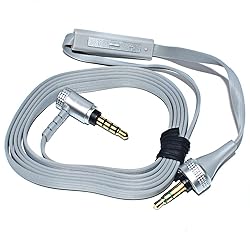 Sqrmekoko Inline Mic Volume Control Aux Audio Cable