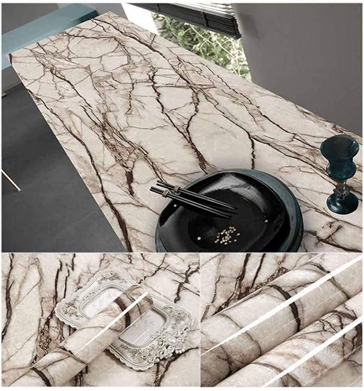 Brown Granite Contact Paper For Countertops Cream Brown Marble