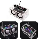 ZYWUOY DIY FM Radio Speaker Kit with LED Indicators and Remote 5V view 2