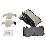 TRQ Front Brake Pads Ceramic Compatible with
