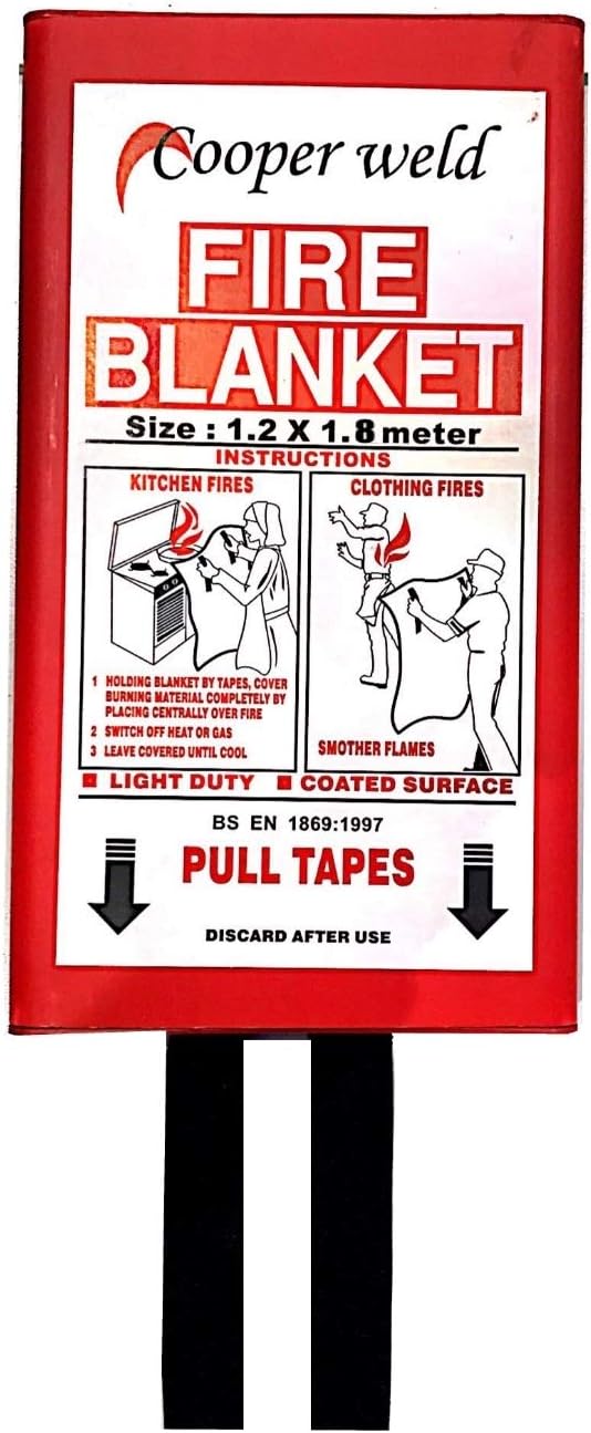 Kitchen Fire Blanket 1.2 x 1.8 Meter Buy Online at Best Price in UAE